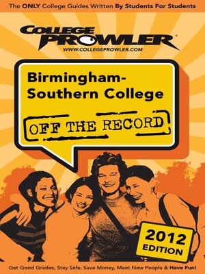 cover image of Birmingham-Southern College 2012